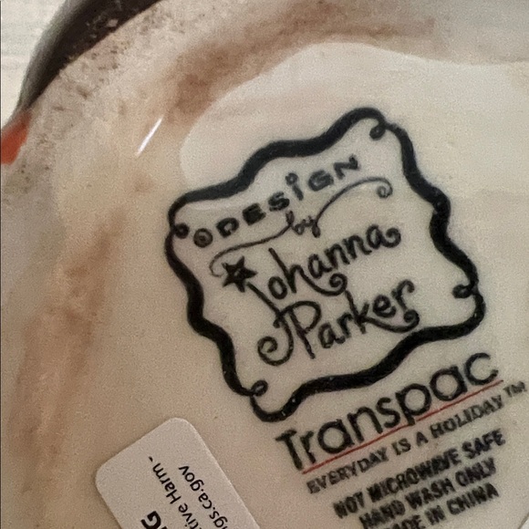 Scarecrow Mugs with Crow Detail Vintage Fall Halloween Decoration‎ Set - Picture 9 of 10